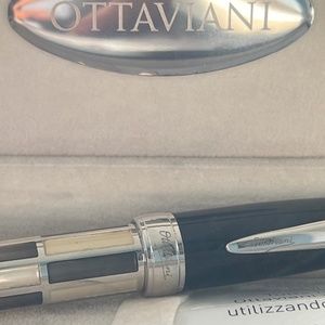 Ottaviani Sterling Silver Calligraphy Pen